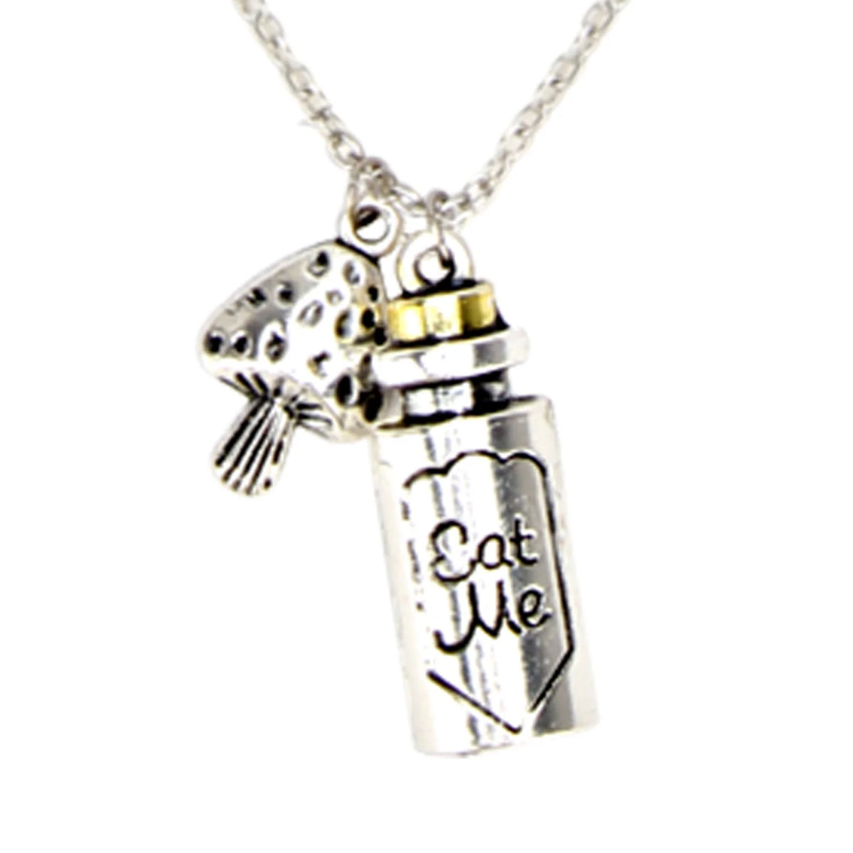 Alice in Wonderland Inspired Eat Me Pendant