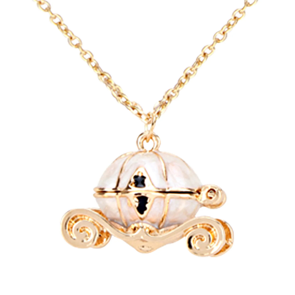 Cinderella Inspired Pumpkin Carriage Pendant