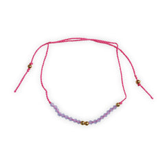 BHABHI Morse Code Rakhi – Color-Coded Beads with Greeting Card – Unique Handmade Raksha Bandhan Gift for Bhabhi [RA236]