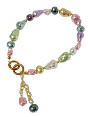 Lumba, Reimagined — Kaleidoscope | 4-in-1 Baroque Pearl Lumba Rakhi