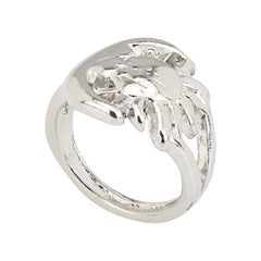 Silver Sun and Moon Ring for Fans