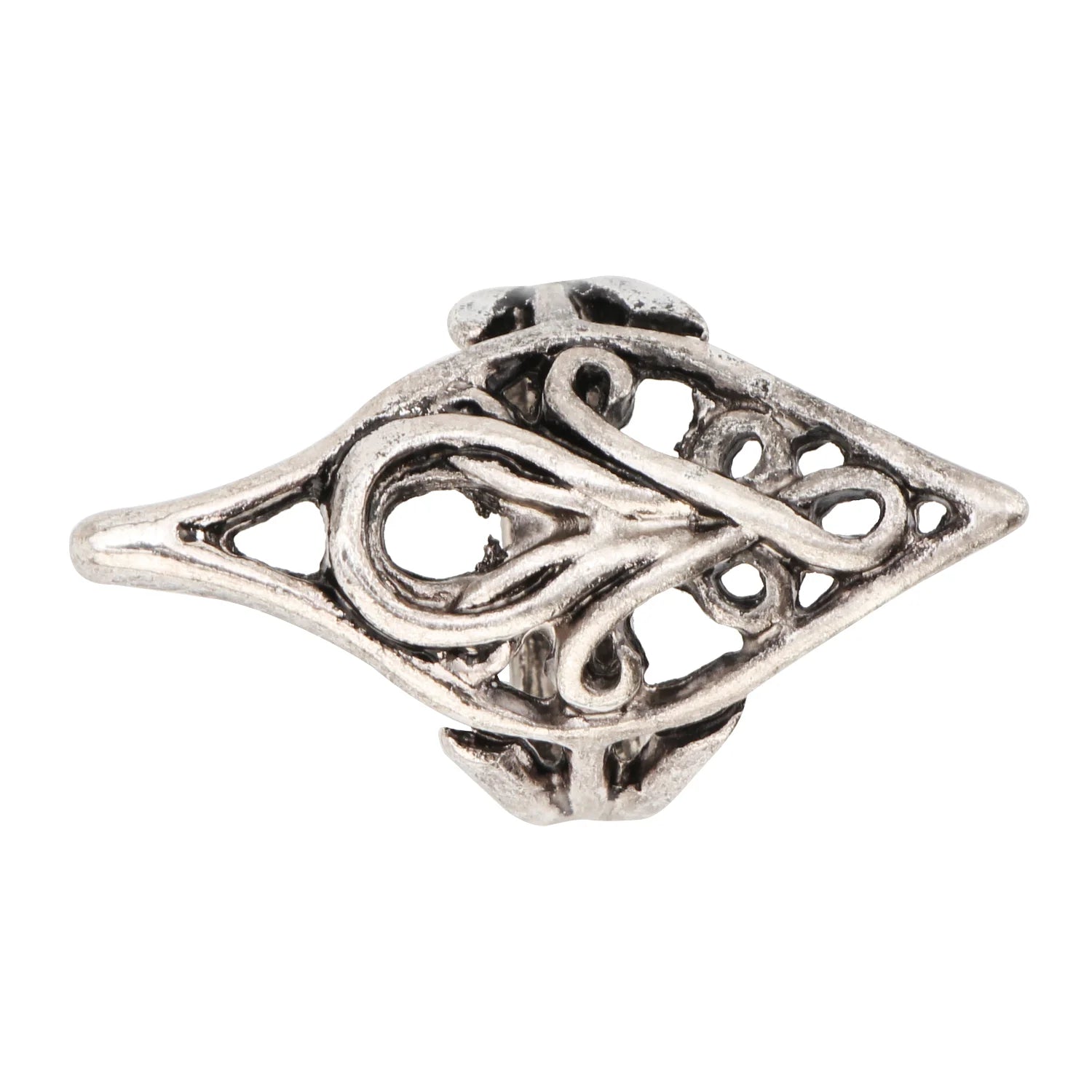 Intricate Hobbit Elves ring size 7 jewelry for collectors