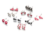 Set of 9 Pop Chic Stud Earrings Set for Girls [AER108]