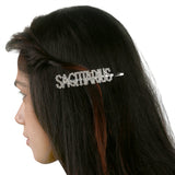 Silver Glitter SAGITTARIUS Hairpin [AHA105]