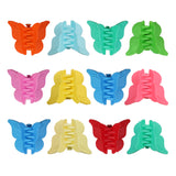 Pack of 12 Colourful Butterflies Clips [AHA111]