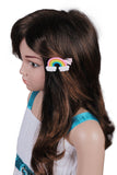 Set of 3 Colourful Candy Rainbow Hair Clips [AHA156]