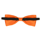 Kids Satin Orange Bow [AKA021]