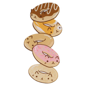 I Love Donut's Brooch Pin [AMS007]