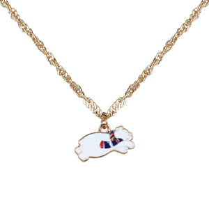 Jumping Cat Pendant with "Animals Party" Gift Card [APD059]