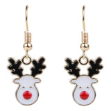 Christmas Special Bell and Snowflake Pendant Reindeer Earrings Set [PS018]
