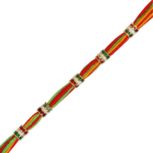Colourful Mauli Thread Rakhi for Brother Rakshabandhan 2022 [RA093]