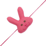 Dark Pink Stuffed Bunny Rakhi for Baby Brother | Kids Rakhi | Rakshabandhan 2022 [RA113]