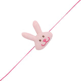 Pink Stuffed Bunny Rakhi for Baby Brother | Kids Rakhi | Rakshabandhan 2022 [RA114]